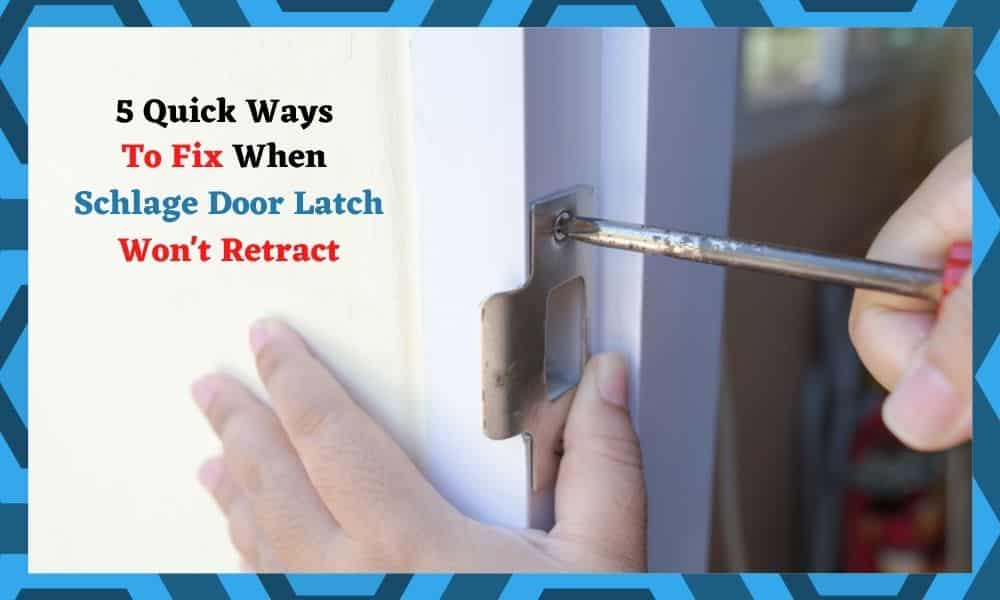 schlage_door_latch_wont_retract