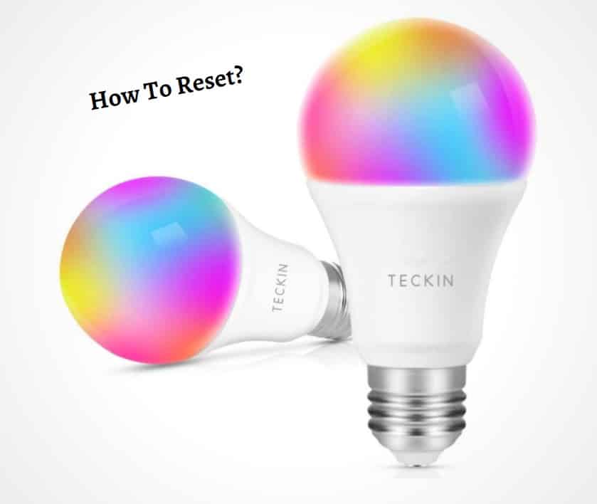 how to reset teckin smart bulb diy smart home hub