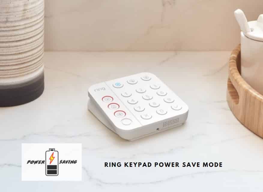 Ring Keypad Power Save Mode