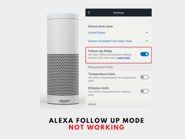 2 Ways To Fix Alexa Follow Up Mode Not Working DIY Smart Home Hub
