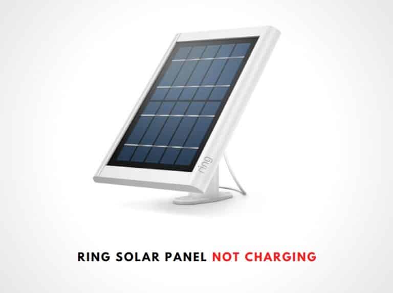 2 Ways to Fix Ring Solar Panel Not Charging DIY Smart Home Hub