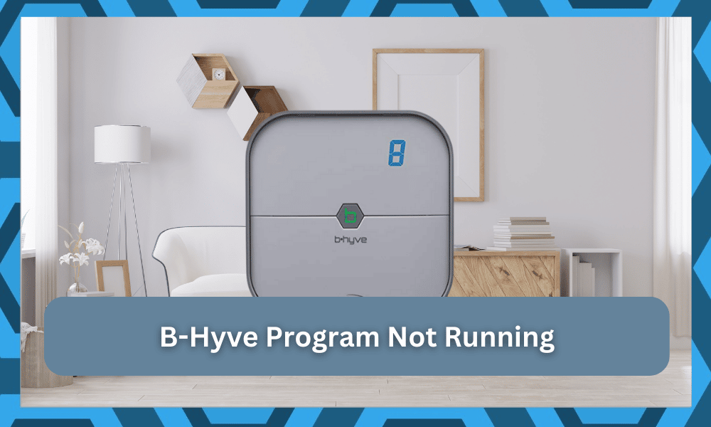 b-hyve program not running