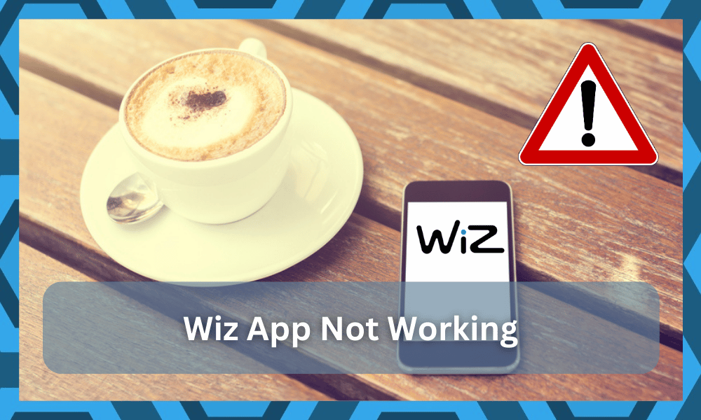 wiz app not working