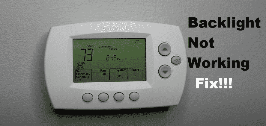 Honeywell Thermostat Backlight