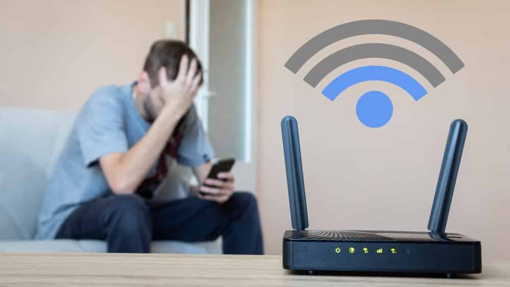 The Wi-Fi signal could be poor
