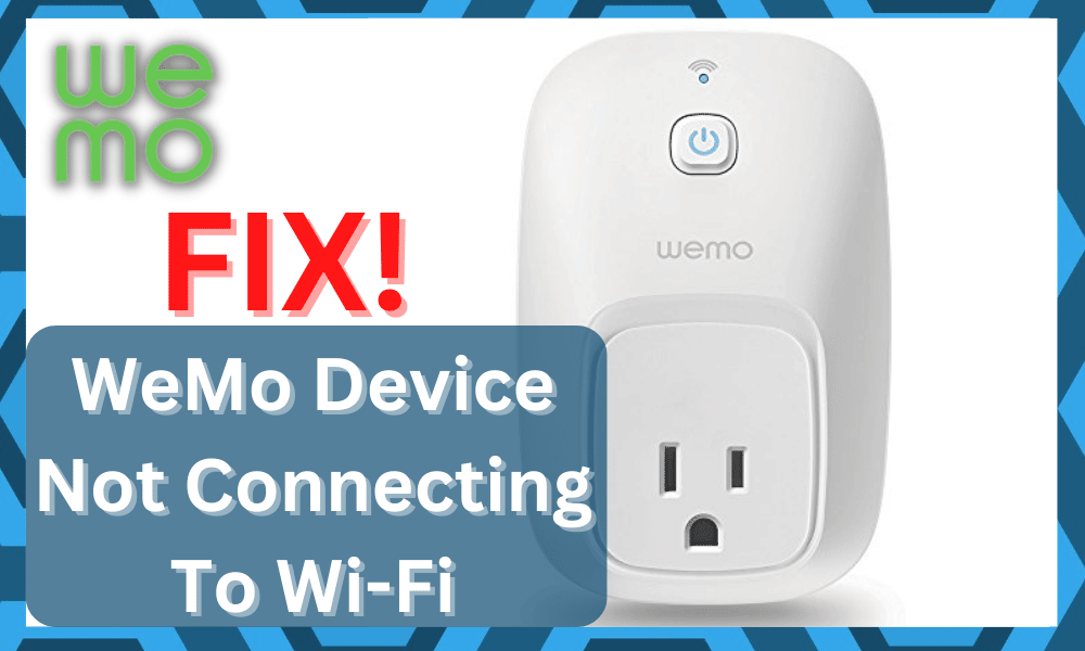 WeMo device not connecting to Wifi