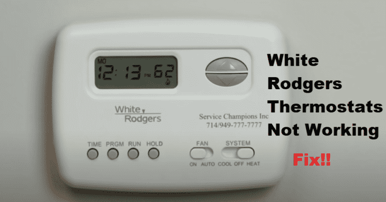 4 Ways To Fix White Rodgers Thermostat Not Responding - DIY Smart Home Hub