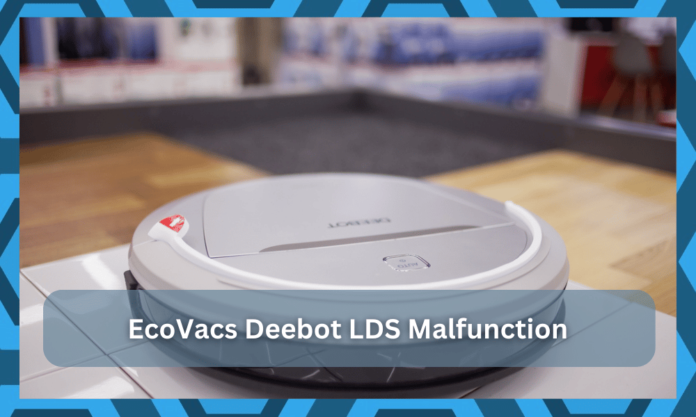 ecovacs deebot lds malfunction