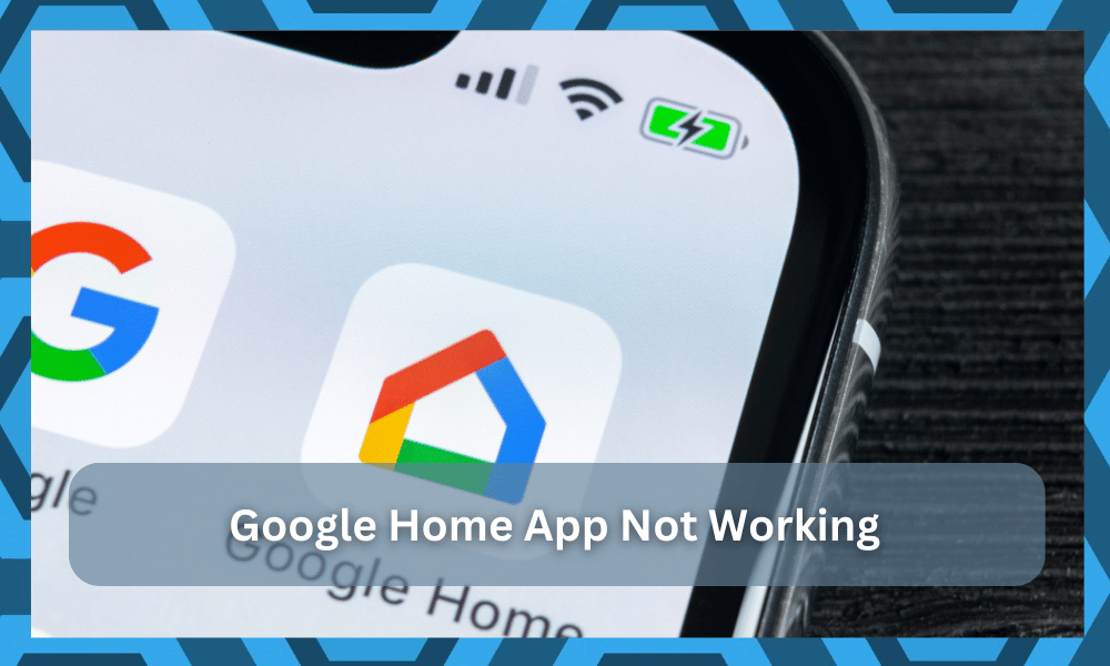 google home app not working