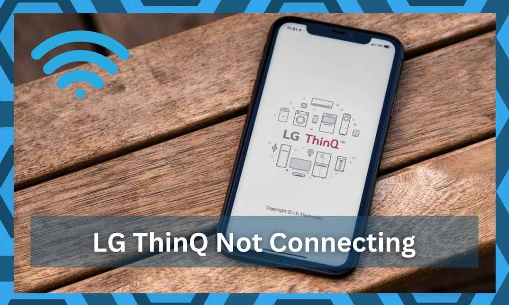 lg thinq not connecting