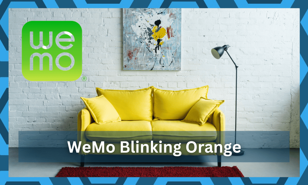 wemo blinking orange