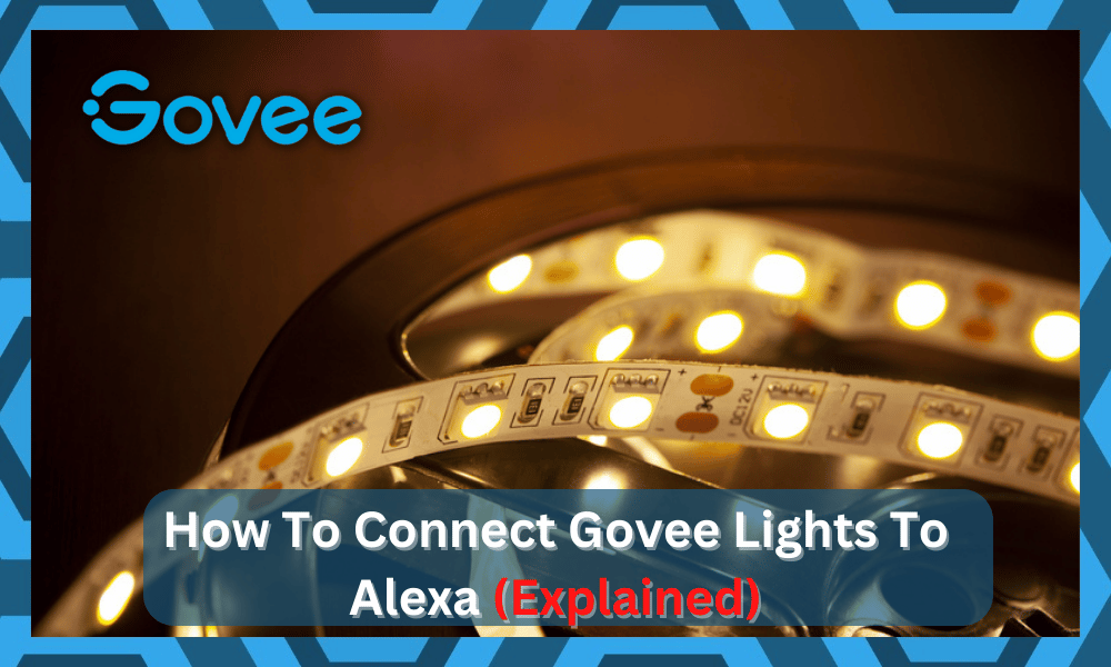 how to connect govee lights to alexa