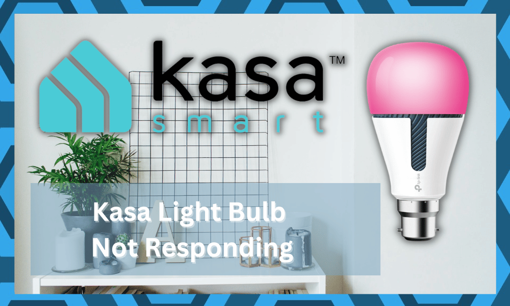 kasa light bulb not responding