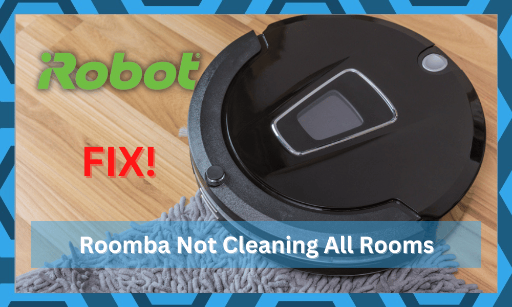 roomba not cleaning all rooms