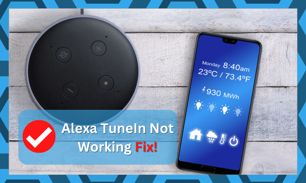 alexa tunein not working