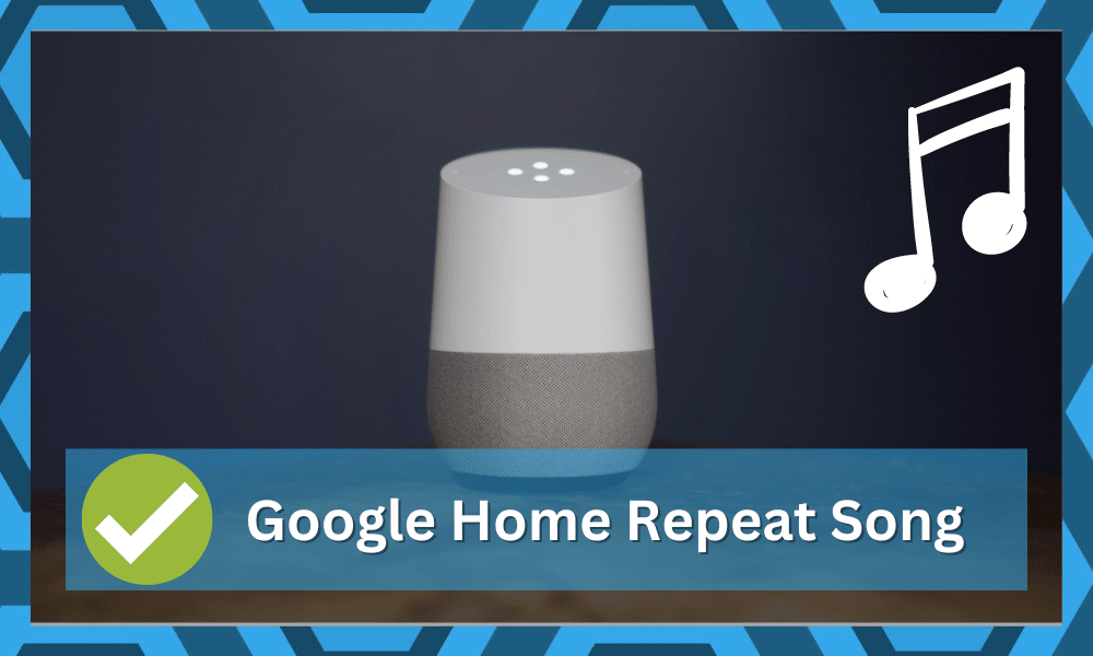 google home repeat song