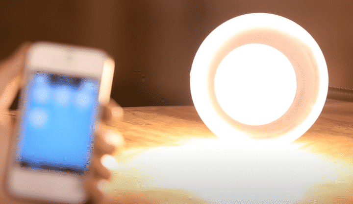 led light bulb smells like burning plastic
