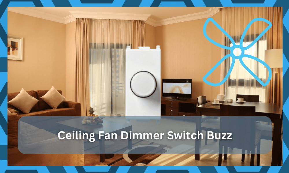 ceiling fan dimmer switch buzz