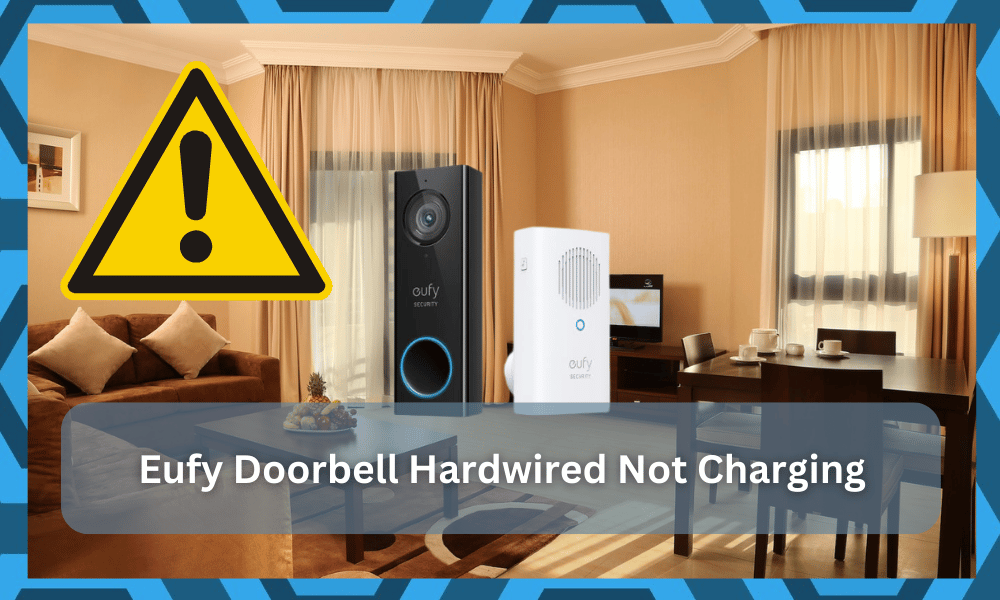 eufy doorbell hardwired not charging