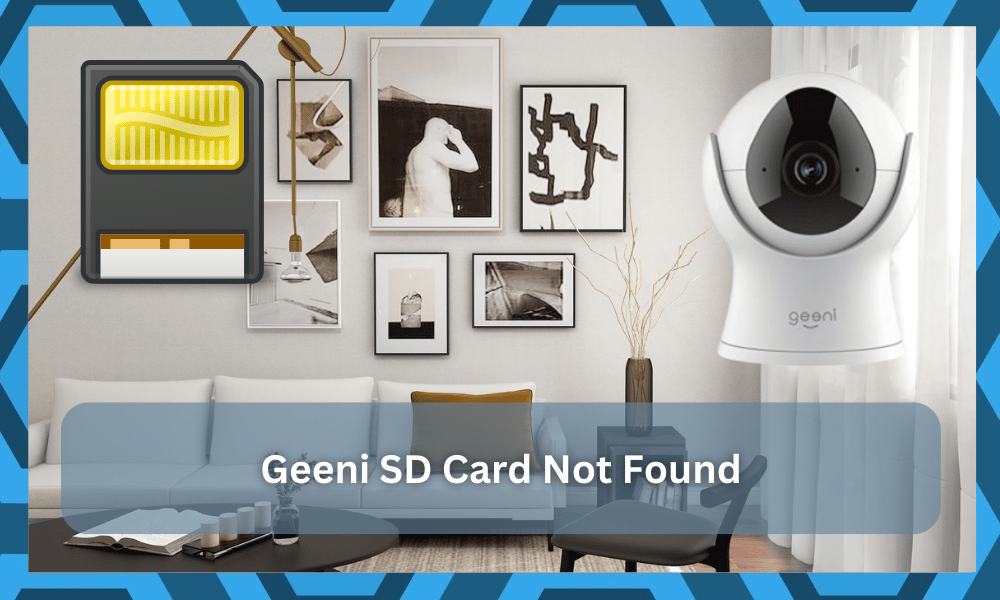 geeni sd card not found