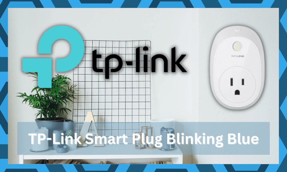 tp link smart plug blinking blue