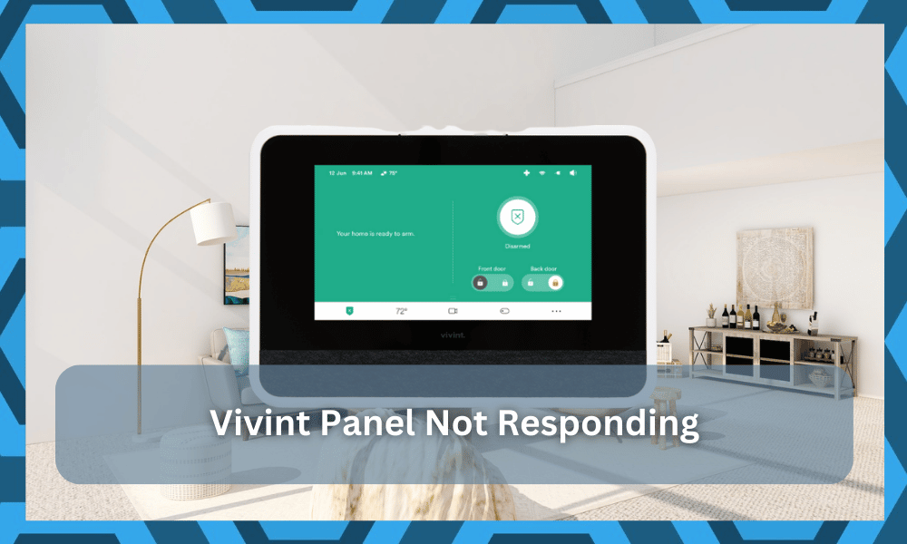 vivint panel not responding