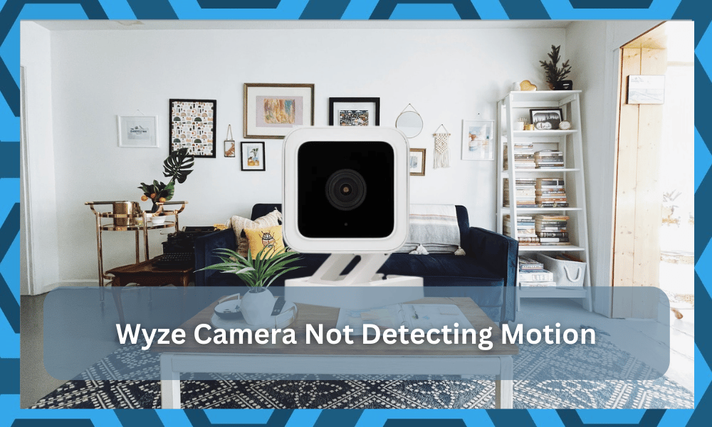 wyze camera not detecting motion