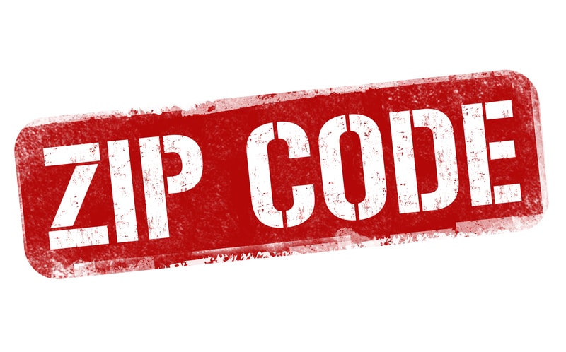 zip code