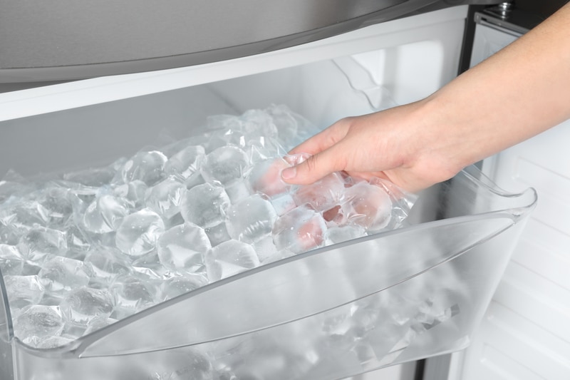 fridge ice