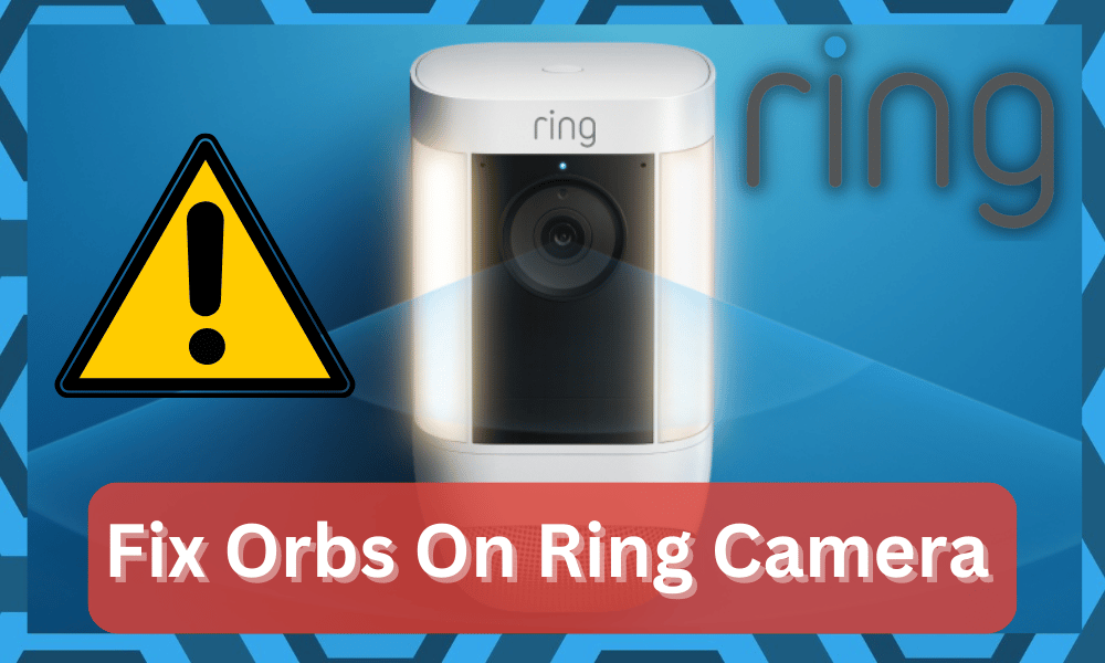 orbs on ring camera