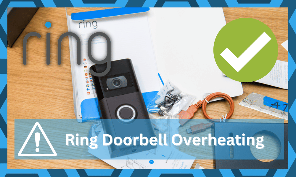 ring doorbell overheating