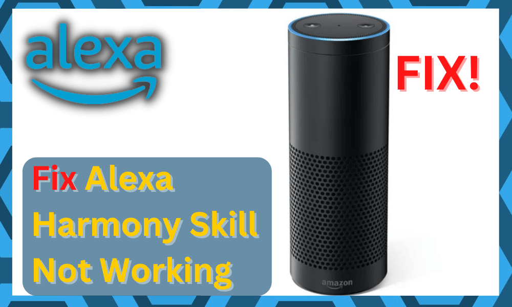 alexa harmony skill not working