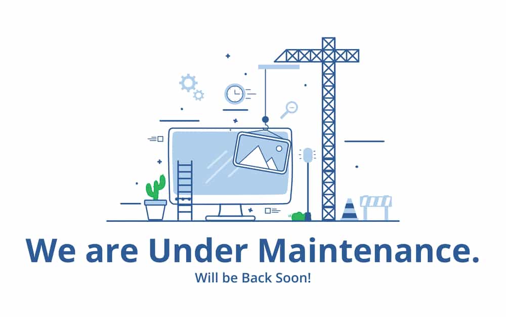 server down for maintenance
