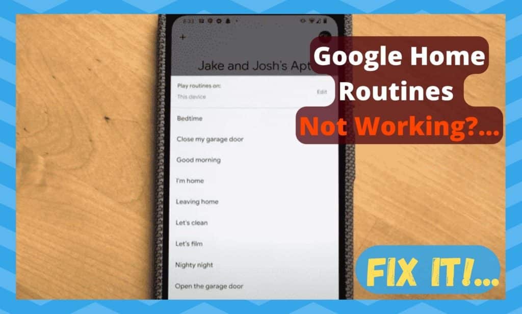 5 Ways To Fix Google Home Routines Not Working DIY Smart Home Hub