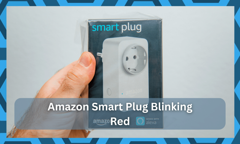 amazon smart plug blinking red