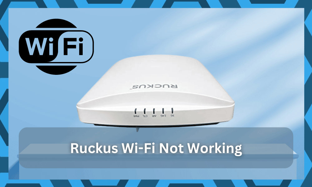 ruckus wifi not working
