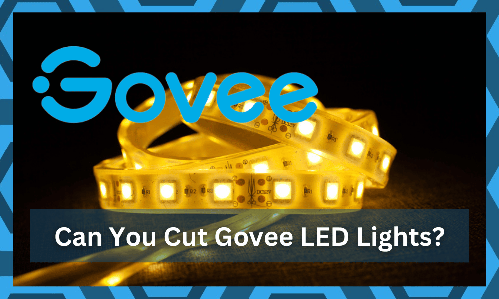 can you cut govee led lights