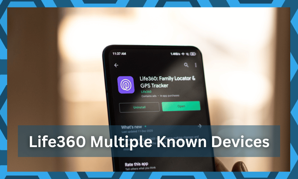 life360 multiple known devices