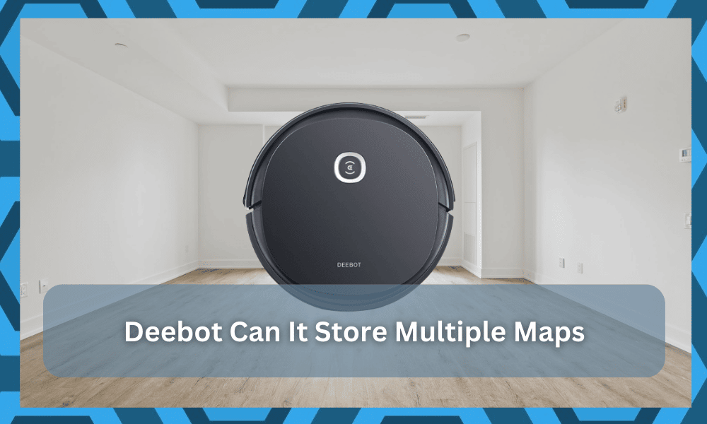 deebot can it store multiple maps