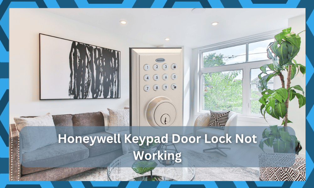 honeywell keypad door lock not working