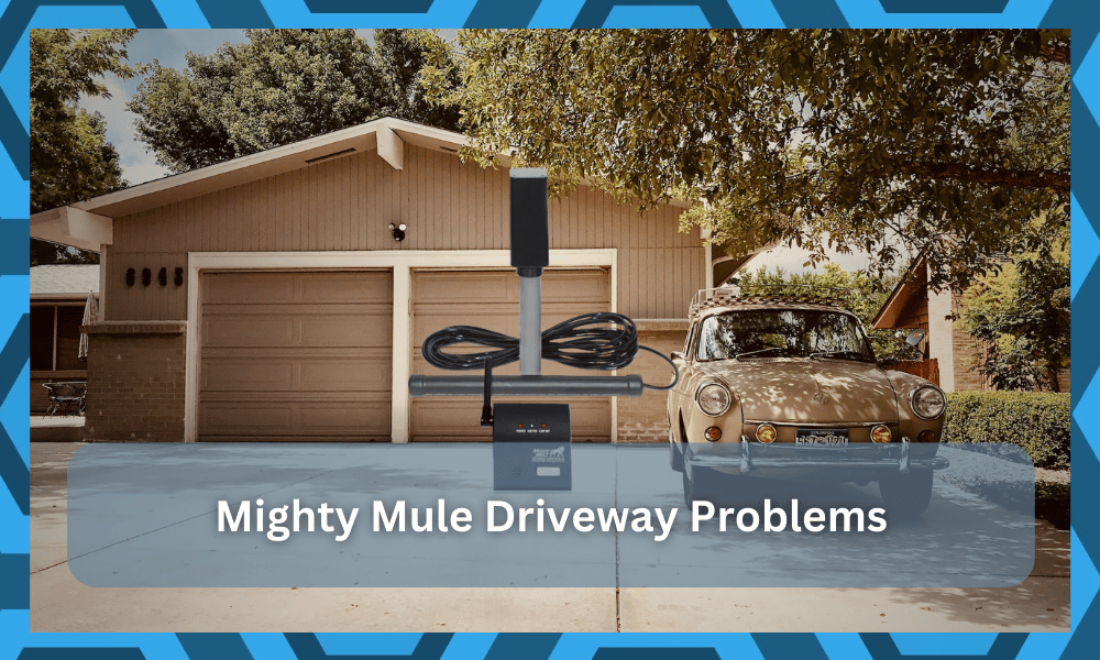 mighty mule driveway alarm problems