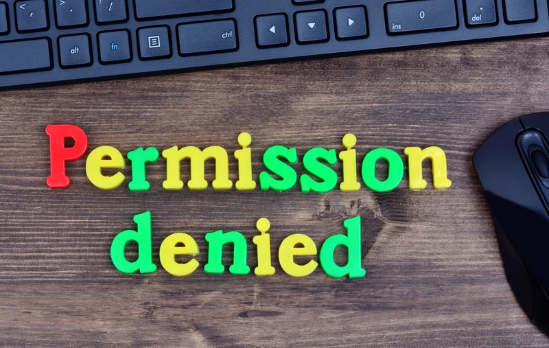 permission denied