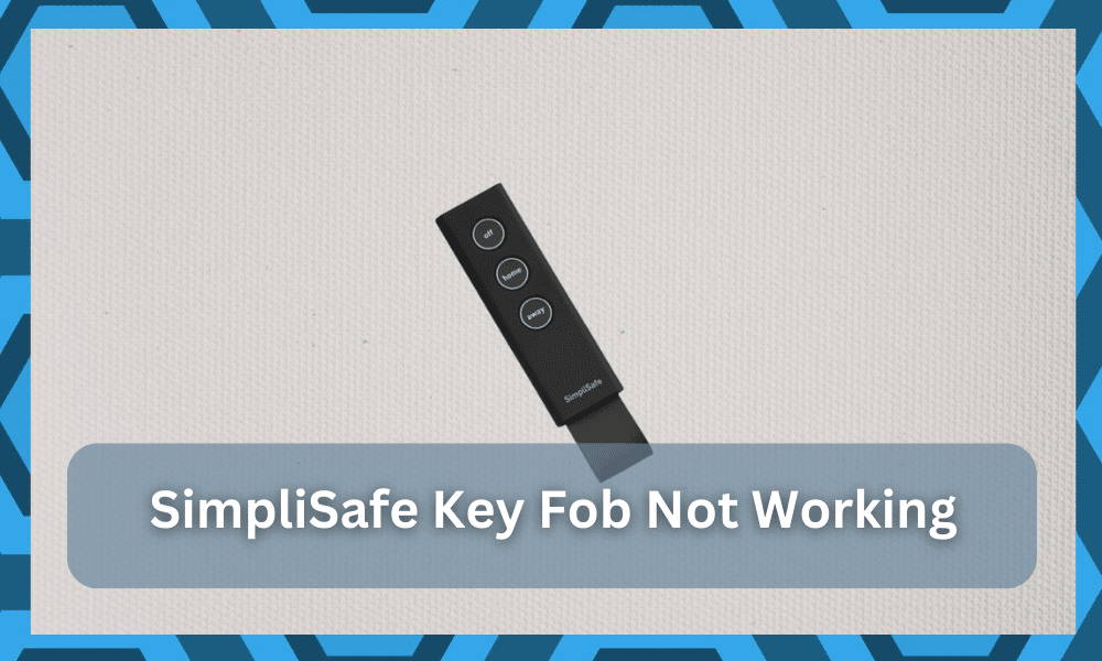 SimpleSafe Key FOB nie działa