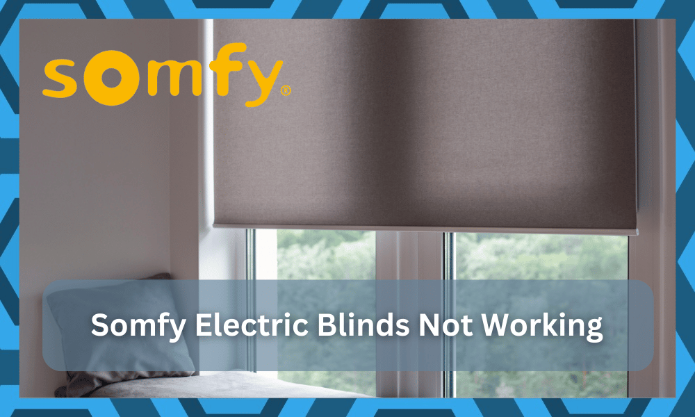 somfy electric blinds not working