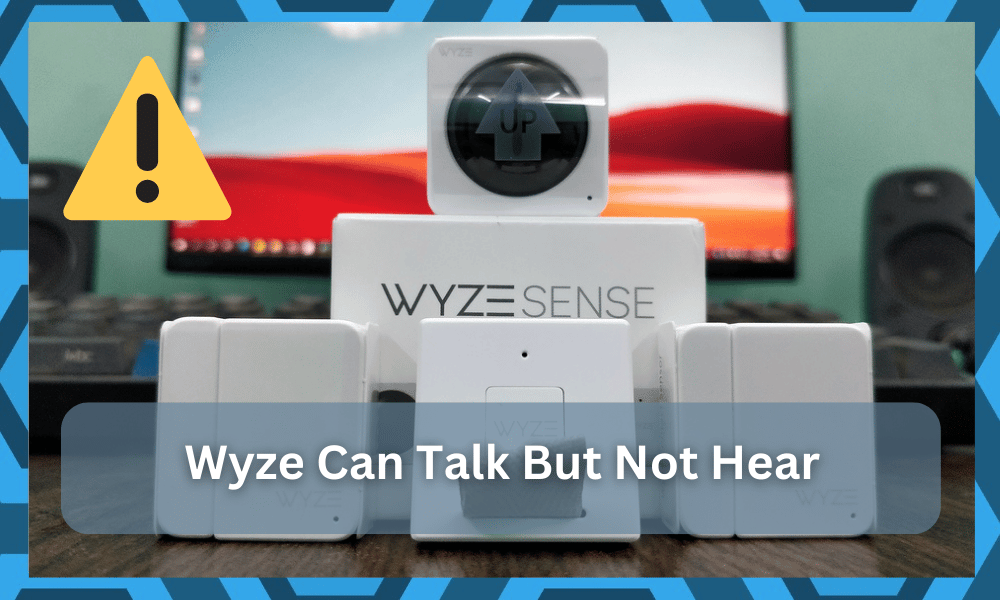 wyze cam can talk but not hear