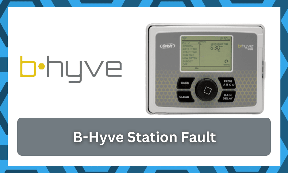 b hyve station fault