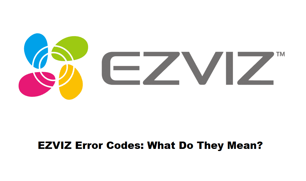 ezviz error codes