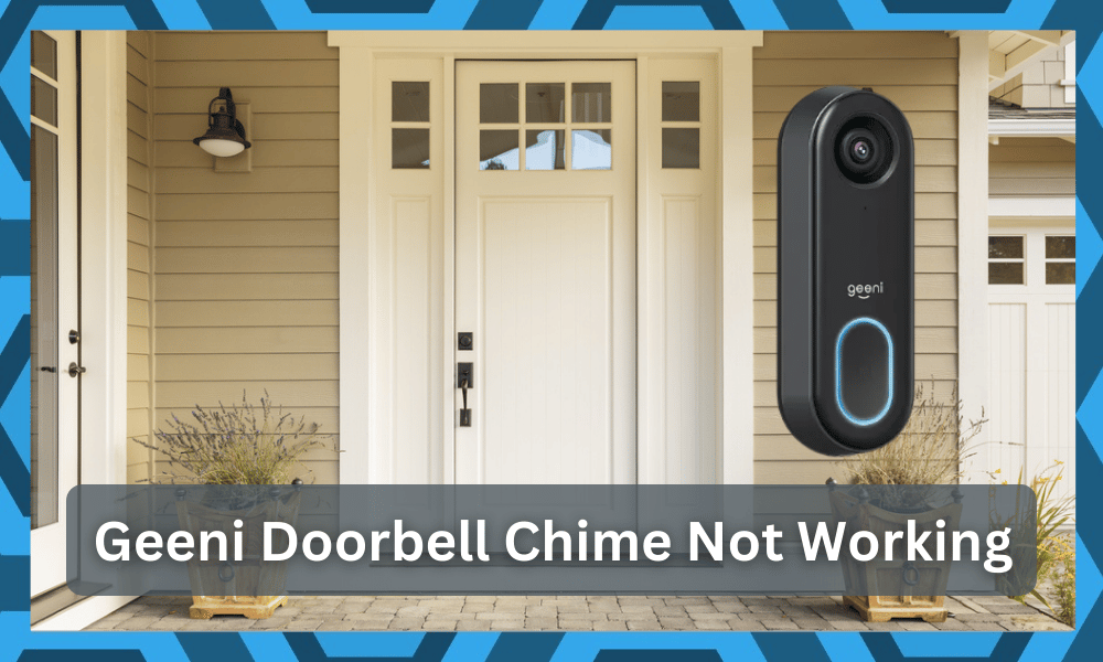 geeni doorbell chime not working