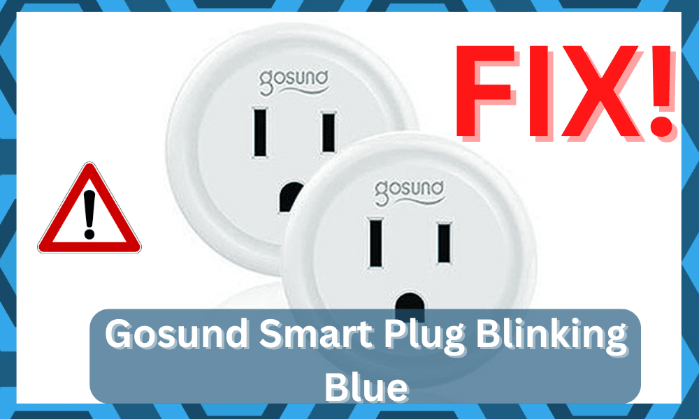 gosund smart plug blinking blue