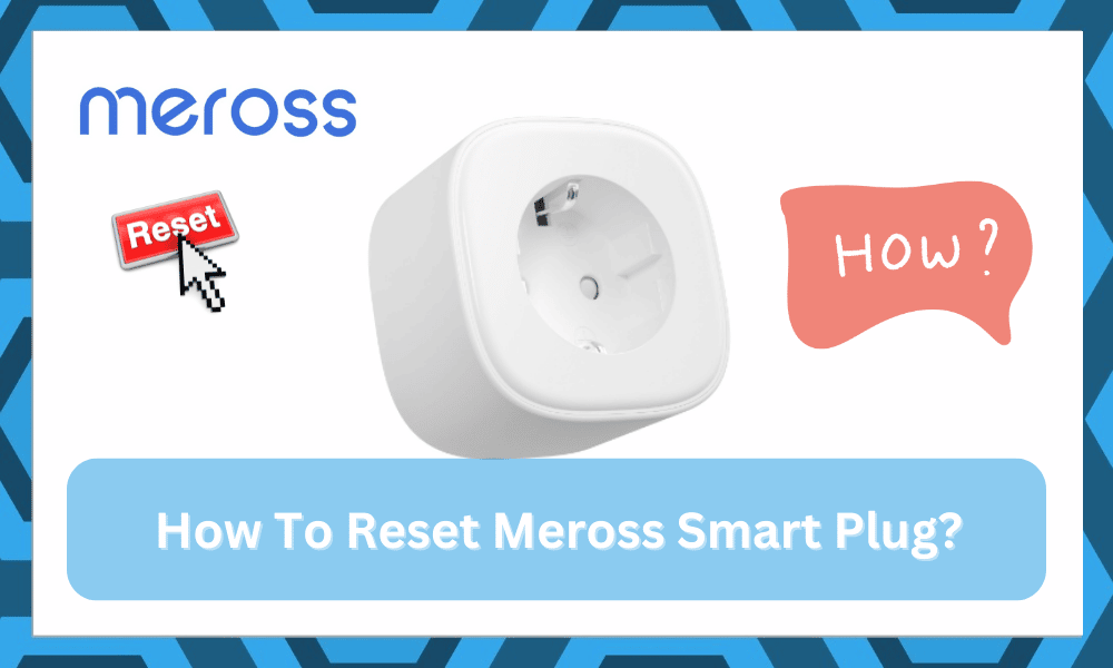 how to reset meross smart plug